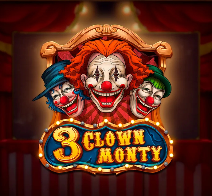 Three Clown Monty - Circus themed slot game with magical clowns